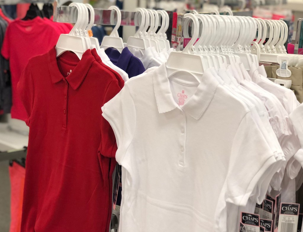 Up to 75% Off Chaps Girls School Uniform Polos at Kohl’s