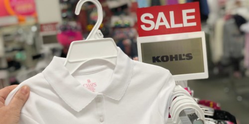 Up to 75% Off Chaps School Uniform Polos at Kohl’s