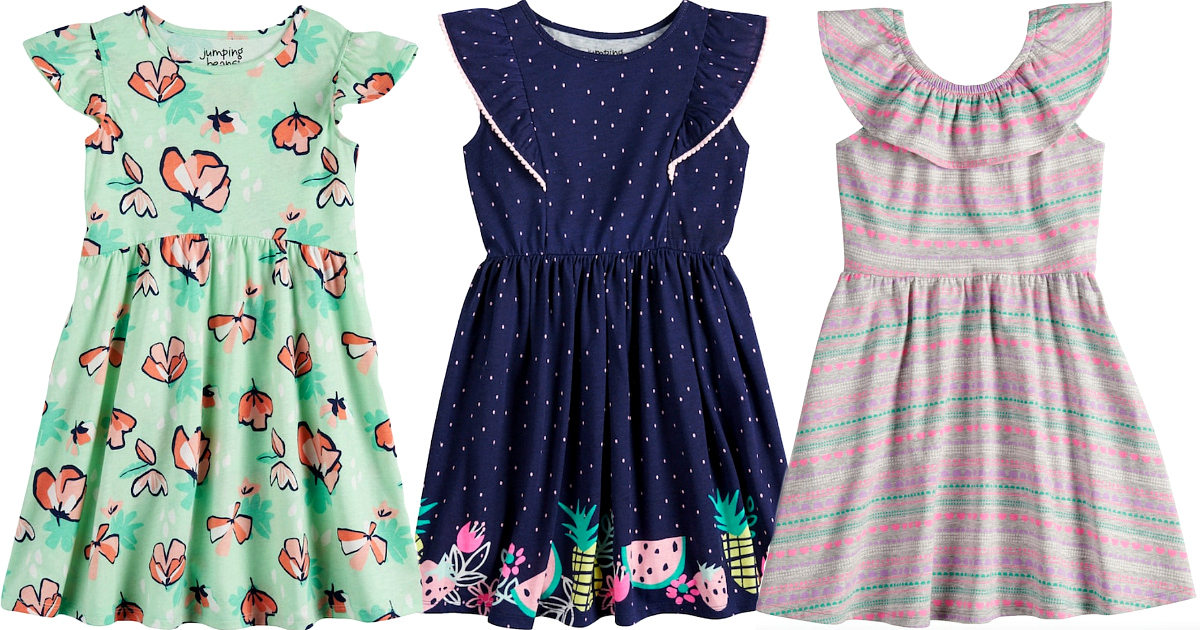 Girls best sale dress kohls