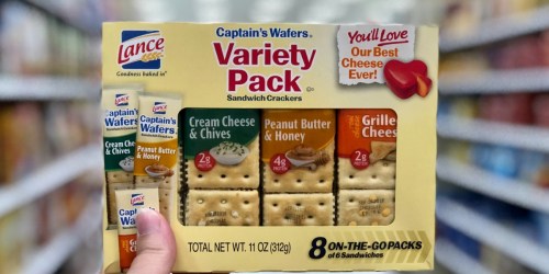 Two FREE Lance Sandwich Crackers 8-Count Packs After Cash Back at Target