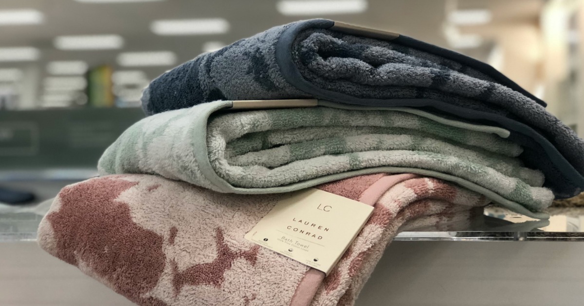 Lauren conrad bath towels sale