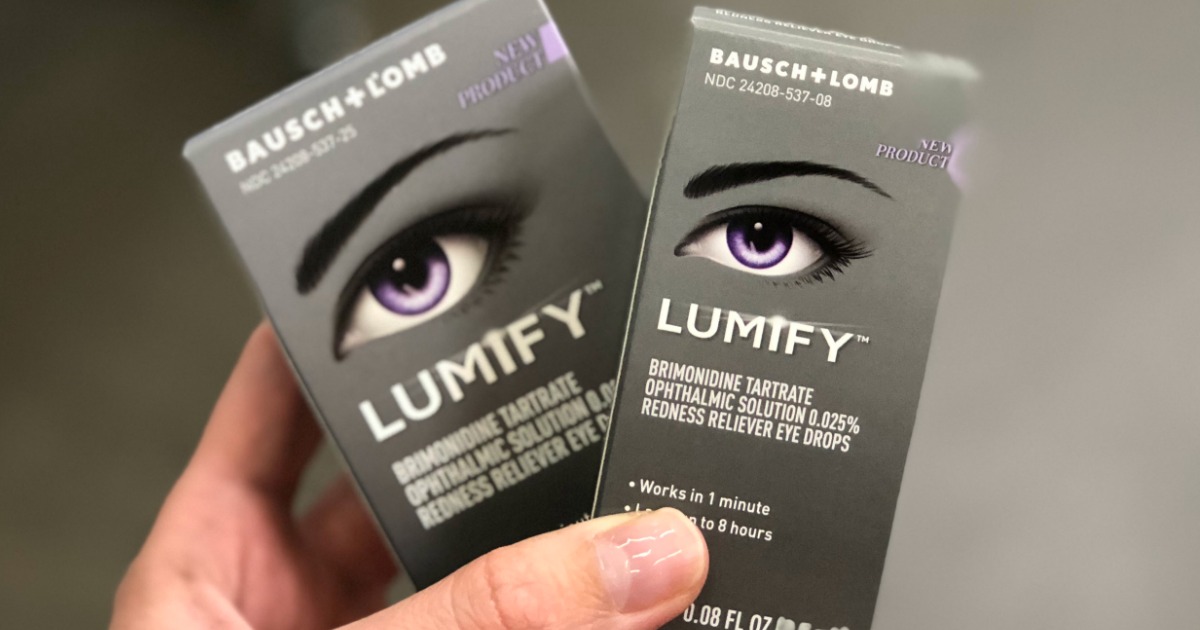 Lumify Eye Drops 7.5 ML (2-Pack) – NEW With FREE SHIPPING – Expires 2027