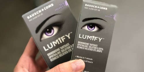 $6 Worth of New LUMIFY Eye Drops Coupons