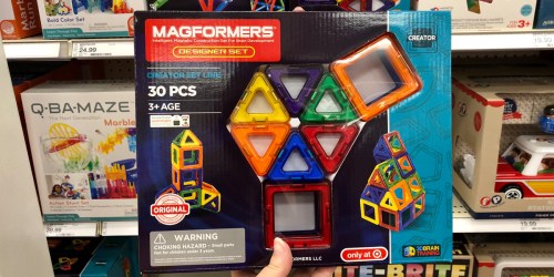 Magformers Magnetic 30-Piece Set Possibly Only $14.98 at Target (Regularly $50)