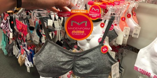 Up to 40% Off Maidenform Girls Bras at Kohl’s = as Low as $3.36 Each
