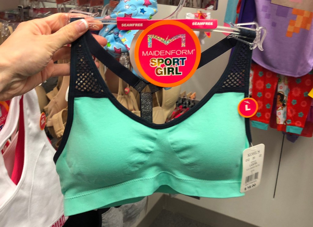 Up to 40 Off Maidenform Girls Bras at Kohl's = as Low as 3.36 Each