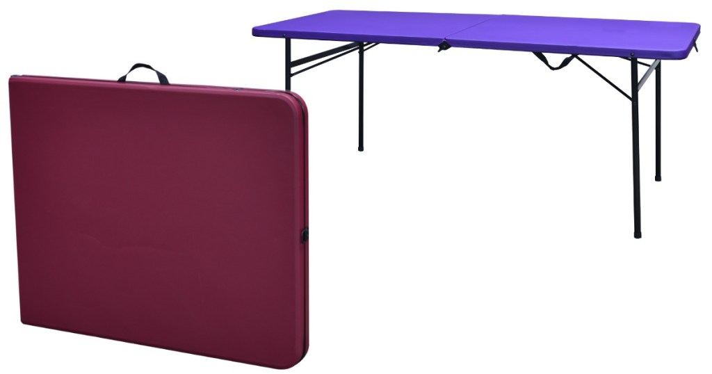 Walmart.com: Mainstays 40" Fold-in-Half Table Only $19 + More - Hip2Save