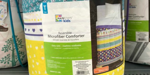 Mainstays Kids Reversible Microfiber Comforters Possibly Only $9 at Walmart