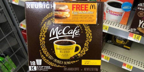 Walmart: Possible FREE McDonald’s Egg McMuffin w/ Purchase of McCafe K-Cups + More