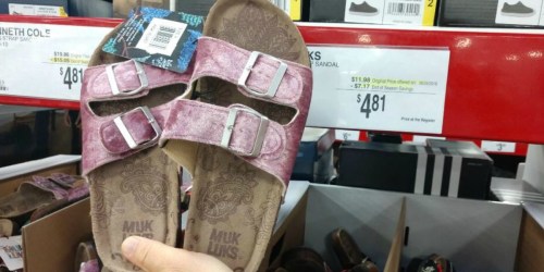 Muk Luks Women’s Sandals Possibly Only $4.81 at Sam’s Club + More