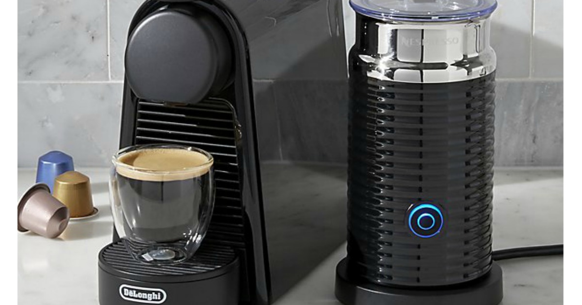 Nespresso by De'Longhi Essenza Mini Espresso Machine Just 73.99