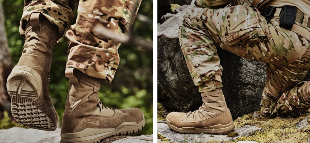 nike military boots outdoors