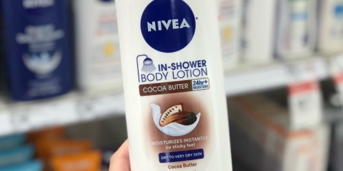 New $2/1 Nivea In-Shower Body Lotion Coupon