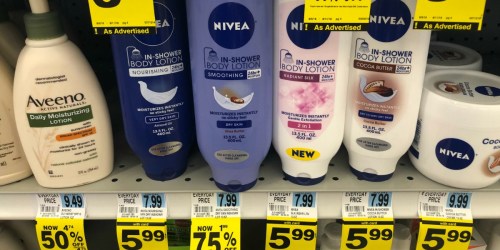Nivea In-Shower Body Lotion as Low as FREE at Rite Aid
