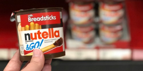 Nutella & Go Snack Packs Only 69¢ at Target (Just Use Your Phone)