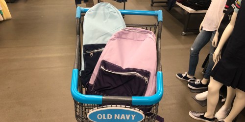 Old Navy Kids Back to School Sale | Backpacks $18, Lunch Bags $10 + More