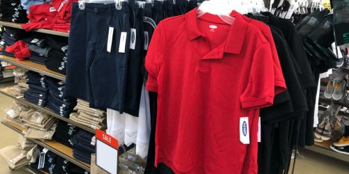 60% Off Old Navy School Uniforms (Today Only)