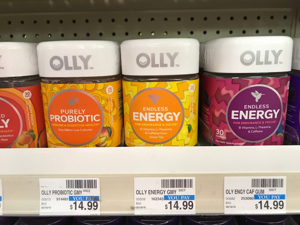 Olly vitamins at CVS
