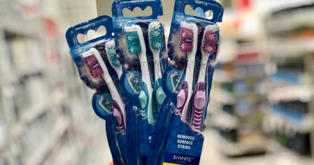 four toothbrushes