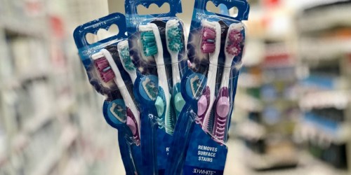 Oral-B 3D White Toothbrushes as Low as 49¢ Each After Cash Back at Target