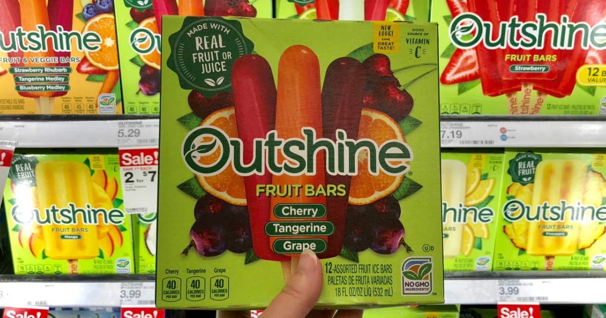 Outshine Fruit Bars Only $1.96 at Target (Regularly $5.29) & More