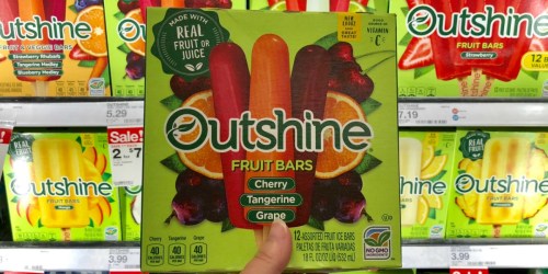 Outshine Fruit Bars Only $1.96 at Target (Regularly $5.29) & More