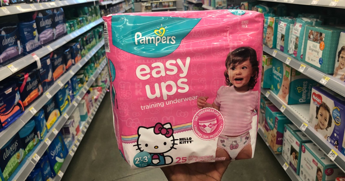 Pampers Diapers and Easy Ups Only $2.67 Per Jumbo Pack After Walgreens