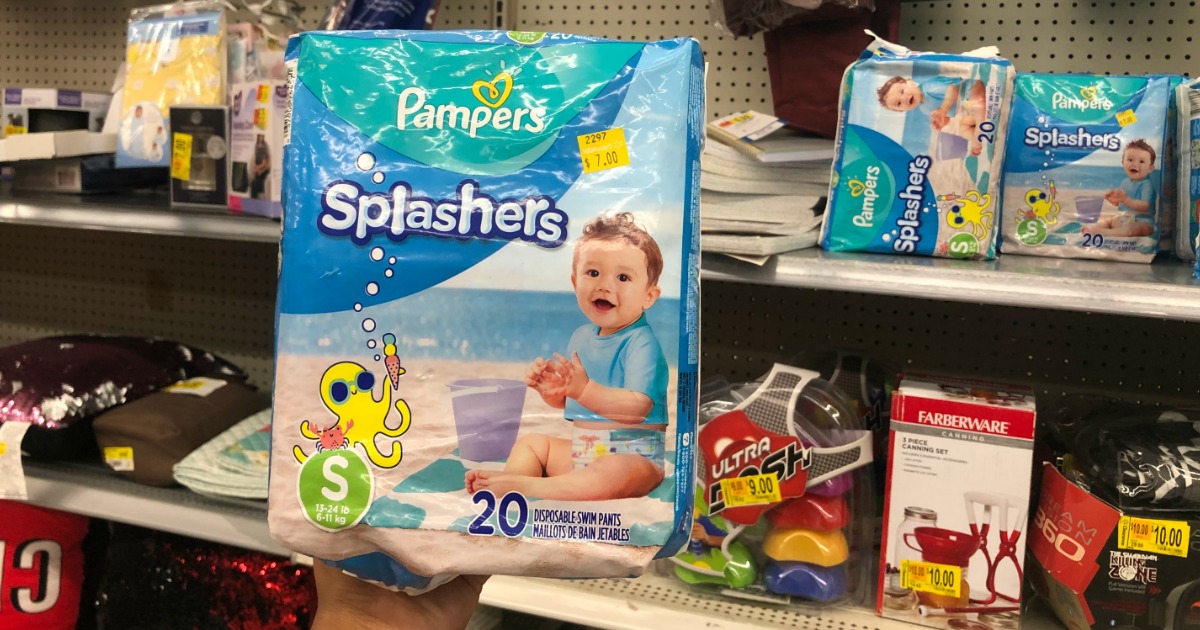 pampers splashers walmart