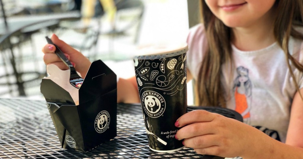 panda express kids meal for free with two adult entrees
