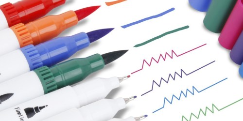 Amazon: 18-Piece Dual Tip Calligraphy Brush Pen Set Only $7.99 (Regularly $15)