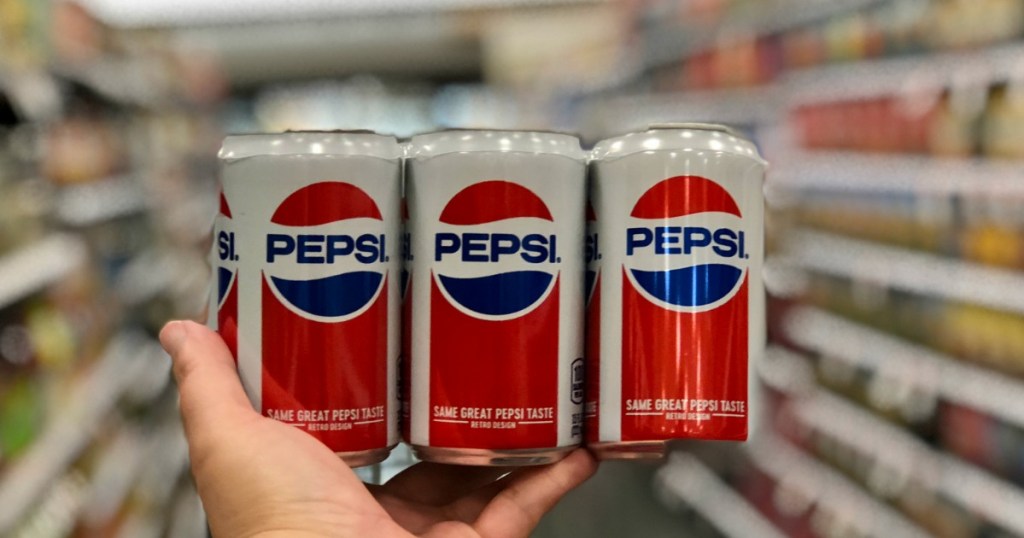 40% Off Pepsi Mini Cans at Target (Just Use Your Phone)