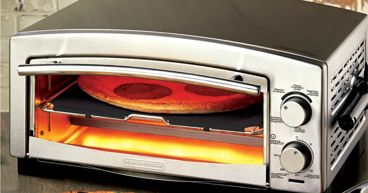 BLACK DECKER 5 Minute Pizza Snack Oven Only 49.99 Shipped