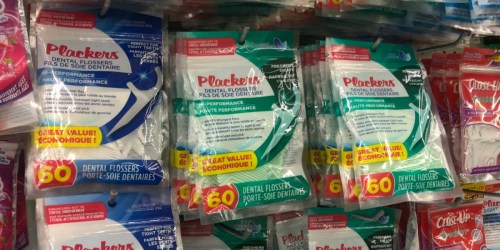 Plackers Dental Flossers Only $1 at Dollar Tree