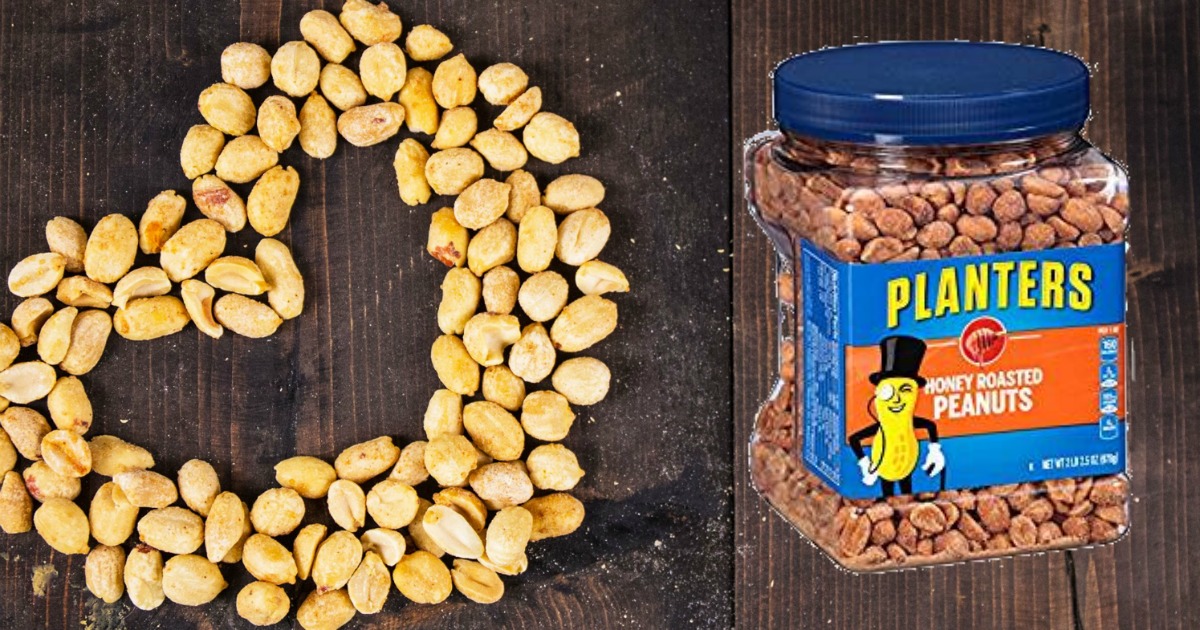Amazon: Planters Peanuts 34.5oz Tub 2-Pack Only $8.83 Shipped (Just $4.42 Each) & More