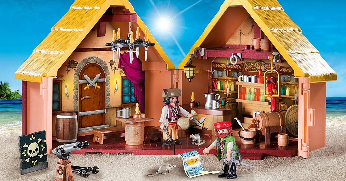 Playmobil take along store pirate stronghold