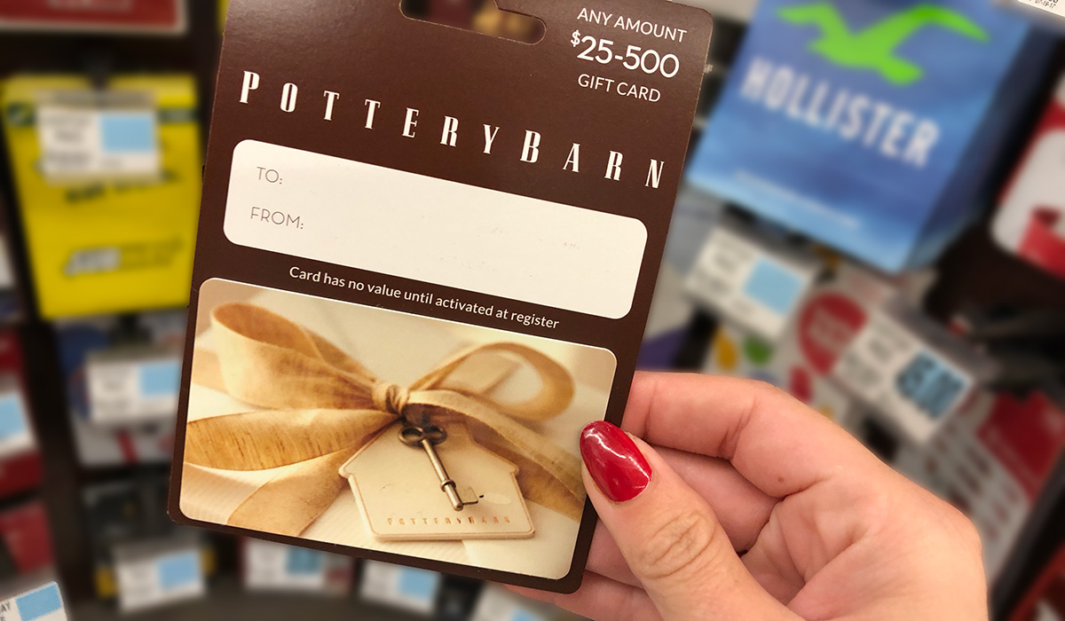 shop pottery barn with these money-saving tips – gift card