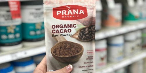 Prana Organic Cacao or Chia Seeds Only $3.74 at Target (Just Use Your Phone)