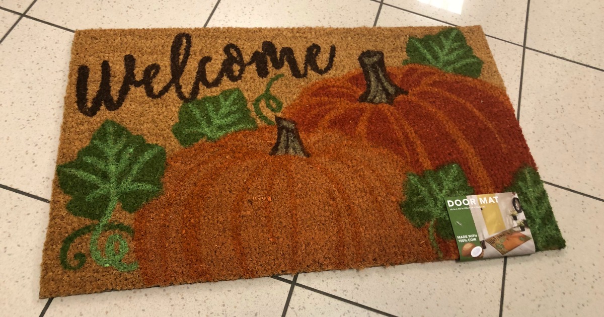 Kohl's Cardholders Cute Fall Themed Doormats Just 8.39 Shipped