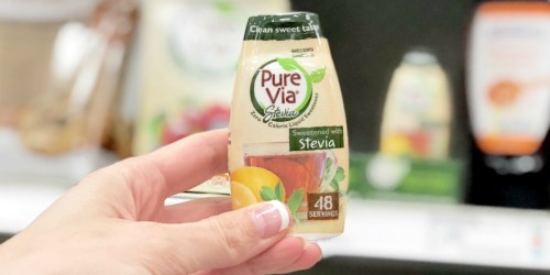 Pure Via All-Natural Sweeteners as Low as 95¢ Each After Cash Back at Target