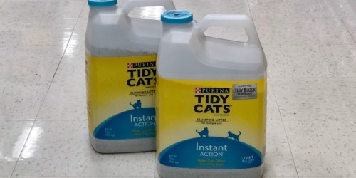 Purina Tidy Cats Litter 20-Pound Jugs Only $5 Each Shipped After Target Gift Card
