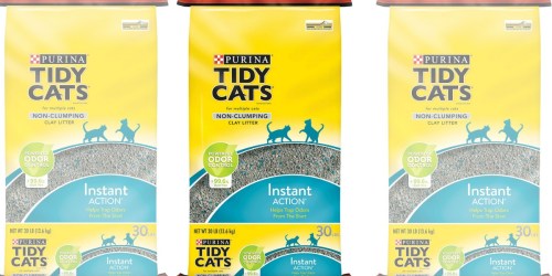 Amazon: Purina Tidy Cats Cat Litter 30-Pound Bag Only $5.89 Shipped