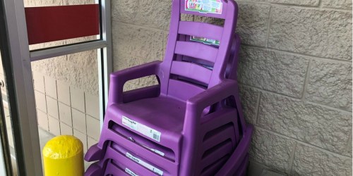 Kids Stackable Rocking Chair as Low as $5.98 at Lowe’s (Regularly $23)