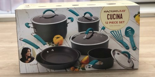 Kohl’s Cardholders: Rachael Ray Cookware Set Only $68.99 Shipped After Rebate + Get $20 Kohl’s Cash