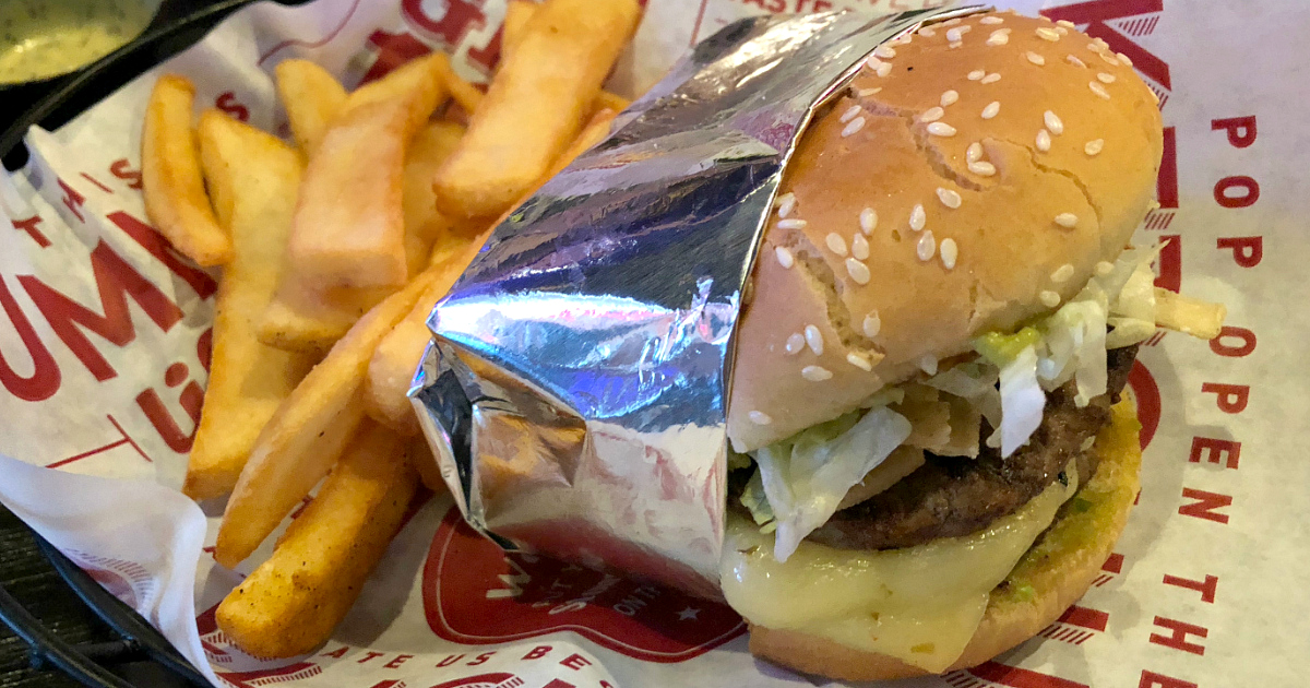 get a free birthday burger and fries at Red Robin – burger and fries