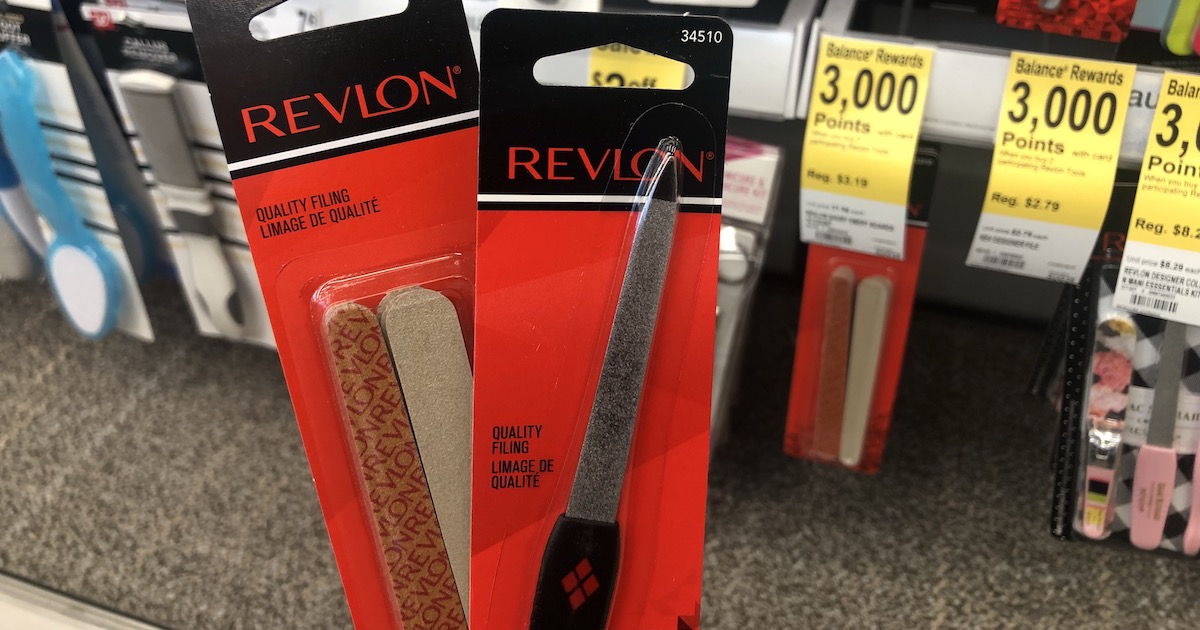 Revlon Nail Files Only 52¢ After Walgreens Rewards + More