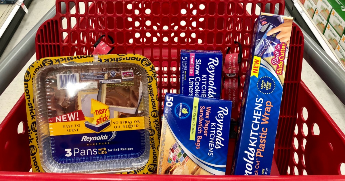 Up to 55 off Reynolds Plastic Wrap, Slow Cooker Liners, & More at Target