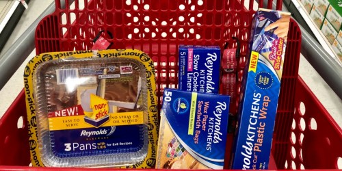 Up to 55% off Reynolds Plastic Wrap, Slow Cooker Liners, & More at Target
