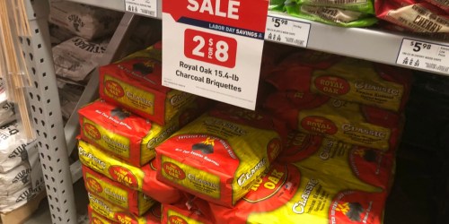 Royal Oak 15.4-lb. Charcoal Briquettes Only $4 at Lowe’s (In-Store & Online)