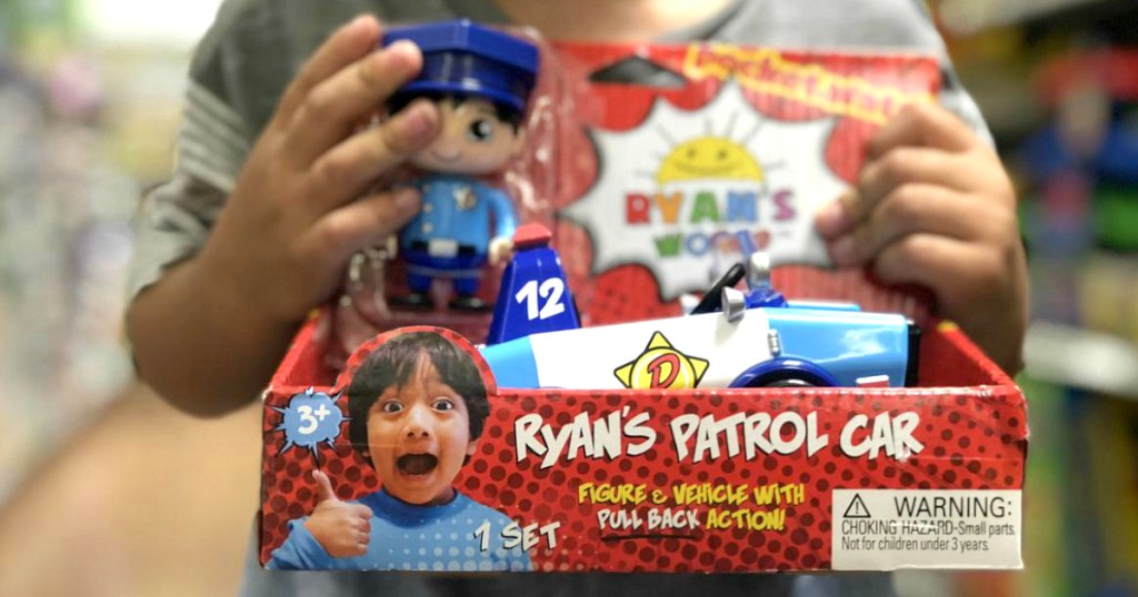 Ryan's World toys at Walmart