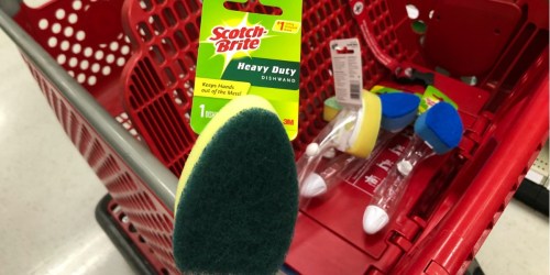 Scotch-Brite Heavy Duty Dishwands Only $1.34 Each After Target Gift Card + More